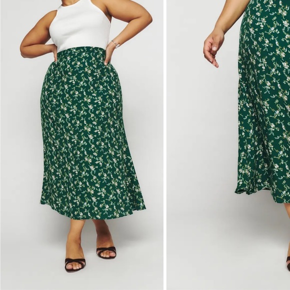 Reformation Bea Skirt Es Yesenia - Size 14 - Picture 1 of 2